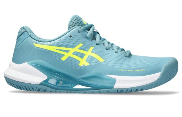 Damskie buty tenisowe Asics Gel-Challenger 14 - gris blue/safety yellow