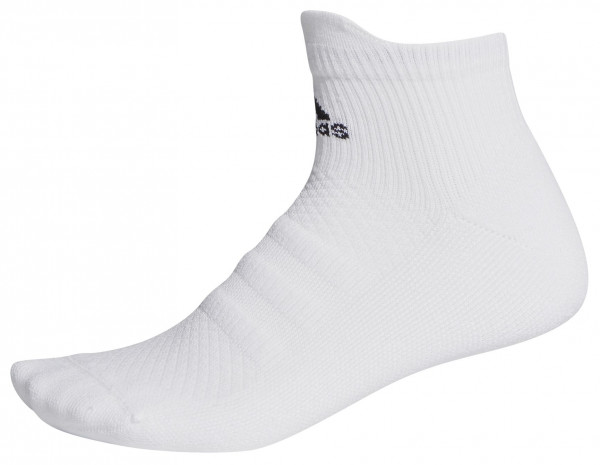Teniso kojinės Adidas Alphaskin Ankle Socks 1P - white