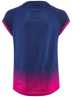 Marškinėliai mergaitėms Babolat Compete Cap Sleeve Top - estate blue/vacious red Marškinėliai mergaitėms Babolat Compete Cap Sleeve Top - estate blue/vacious red