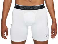 Abbigliamento compressivo Nike Pro Dri-Fit Short M - white/black/black