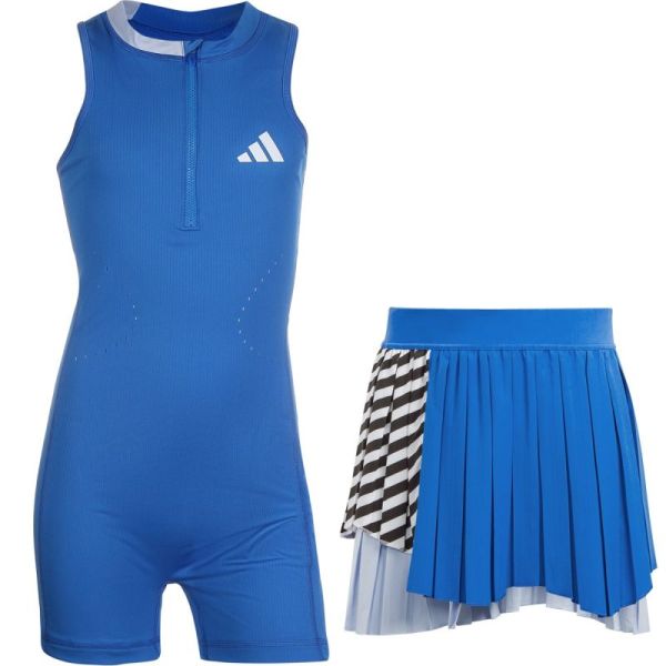 Naiste tennisekleit Adidas Aeriready Modular Pro Leotard Dress - bright royal