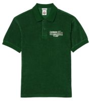 Polo da tennis da uomo Lacoste Roland Garros Edition Terry Polo Shirt - pine green