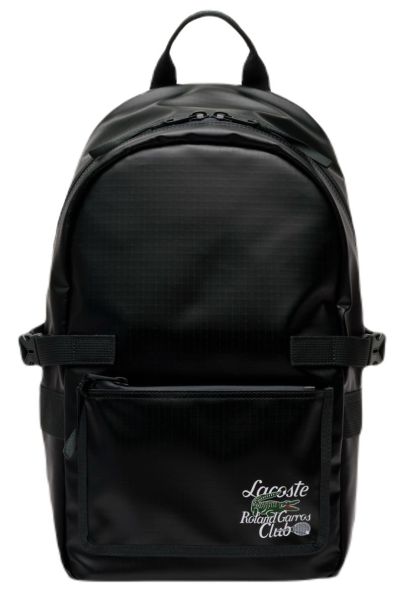 Tennisrucksack Lacoste Roland Garros Edition Contrast Branding Backpack - Grün