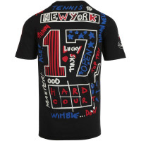 Teniso marškinėliai vyrams Hydrogen Graffiti Tee Man - black/red/blue Teniso marškinėliai vyrams Hydrogen Graffiti Tee Man - black/red/blue