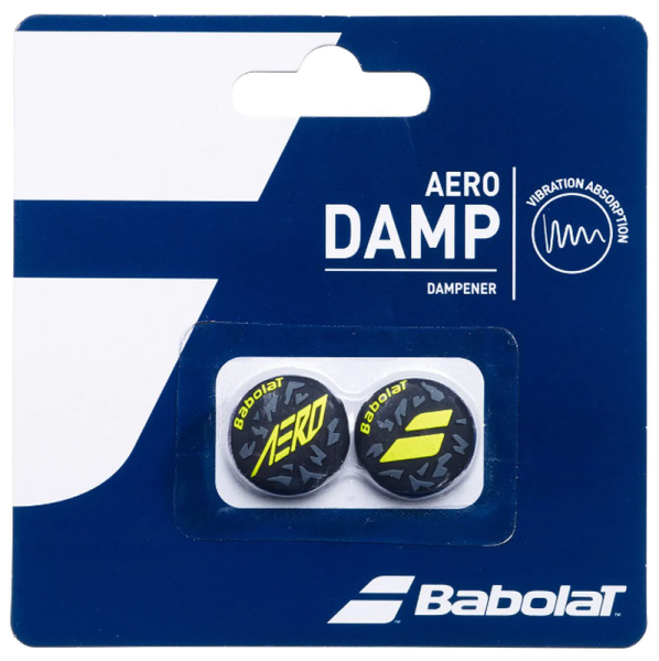 Antivibrazioni Babolat Aero Damp 2P - black/yellow