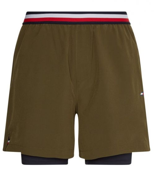 Men's shorts Tommy Hilfiger Essentials Training 2in1 Short - army green