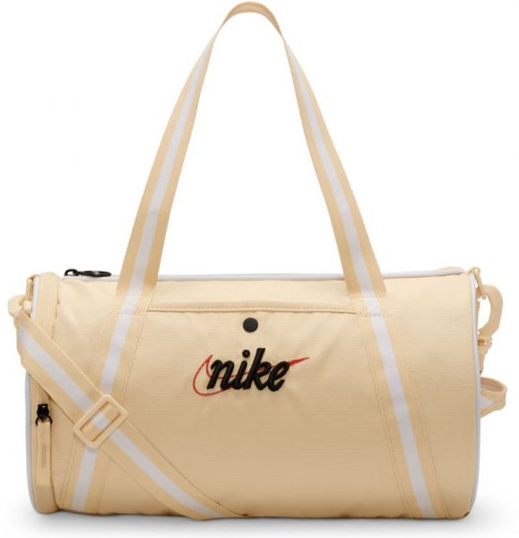 Bolsa de deporte Nike Heritage Retro Duffel Bag - pale vanilla/pale vanilla /black