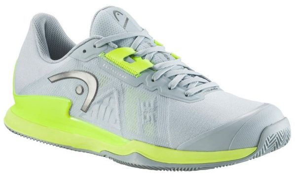 Męskie buty tenisowe Head Sprint Pro 3.5 Clay Men - grey/yellow