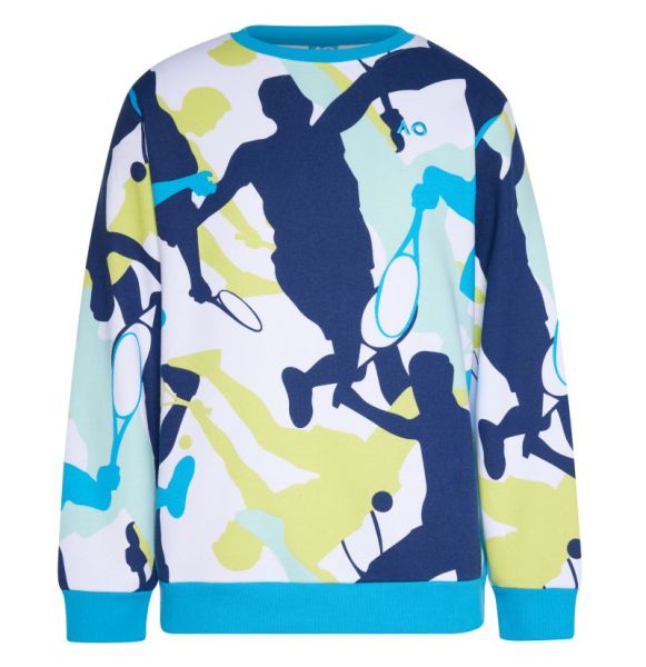 Herren Tennissweatshirt Australian Open Sweatshirt Player Camouflage - multicolor