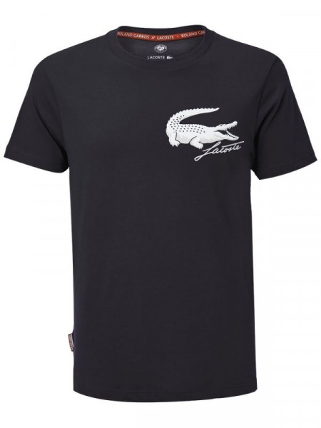  Lacoste Logo T-Shirt M - navy blue/white