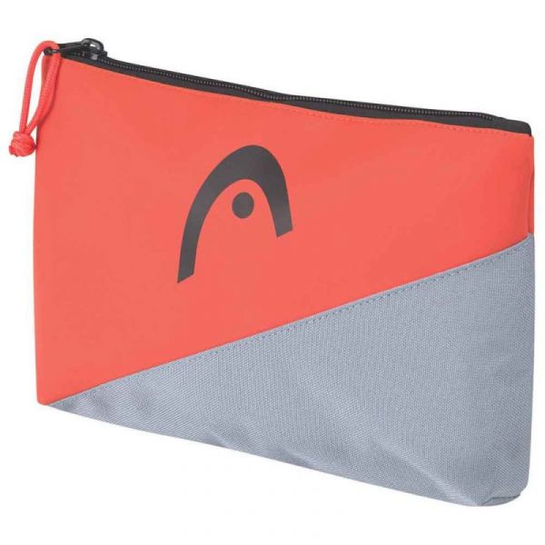 Cosmetic bag Head Delta Pouch - grey/orange