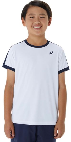 Koszulka chłopięca Asics Boys Tennis Short Sleeve - Biały