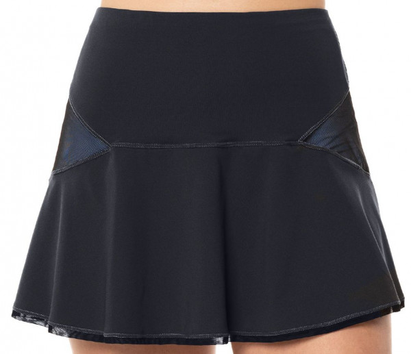 Női teniszszoknya Lucky in Love On The Prowl Mix It Up Skirt Women - charcoal