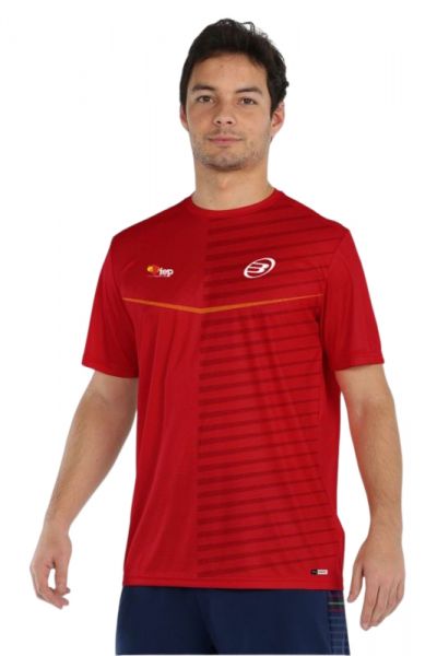 Herren Tennis-T-Shirt Bullpadel Folco M - rojo