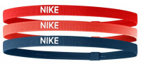 Nike Elastic Hairbands 3PK - chile red/ember glow/thunder blue