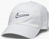 Tenisa cepure Nike H86 Essential Swoosh Cap - white/white