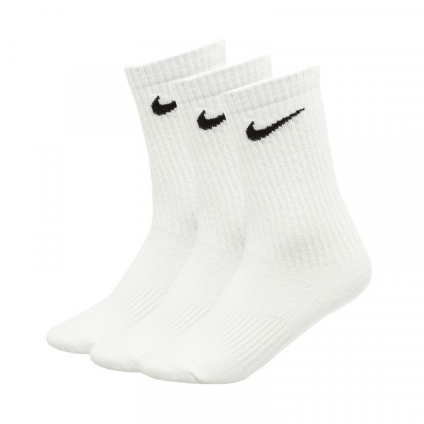 Teniso kojinės Nike Everyday Cotton Lightweight Crew 3P - white/black