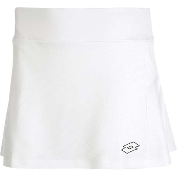 Damen Tennisrock Lotto Tech I D4 Skirt - bright white