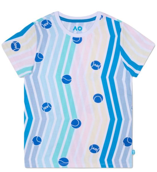 Girls' T-shirt Australian Open Down The Line - Multicolor