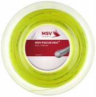 Racordaj tenis MSV Focus Hex (200 m) - neon yellow