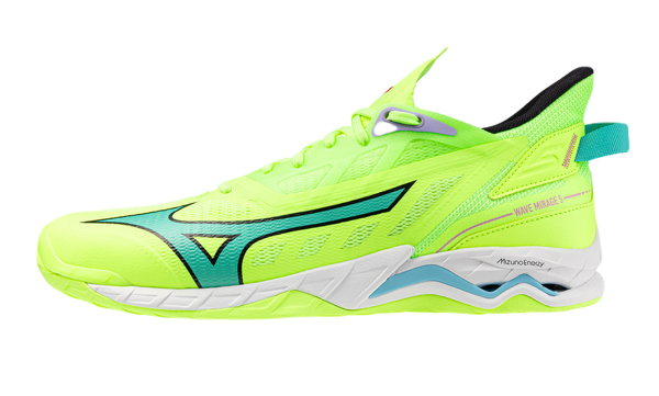 Chaussures de badminton/squash pour hommes Mizuno Wave Mirage 5 - Jaune