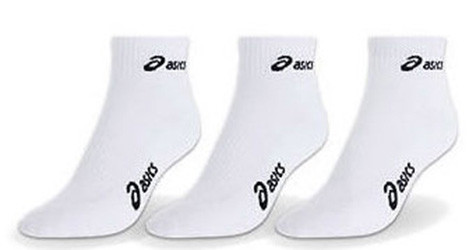  Asics 3PPK Quarter Sock - 3 pary/white