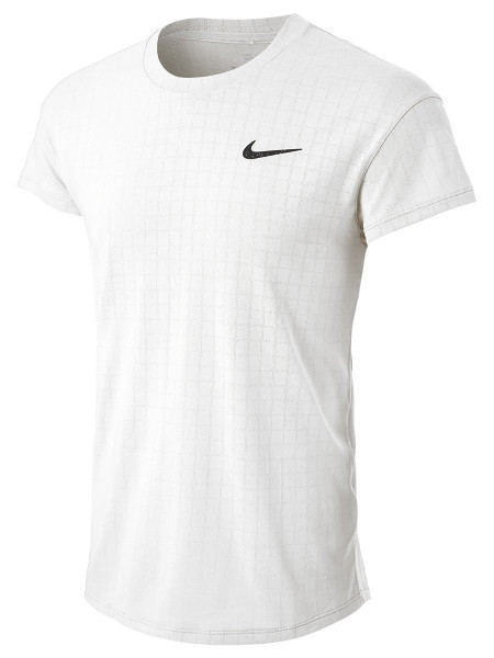 Męski T-Shirt Nike Court Breathe Slam Top Melbourne - white/black