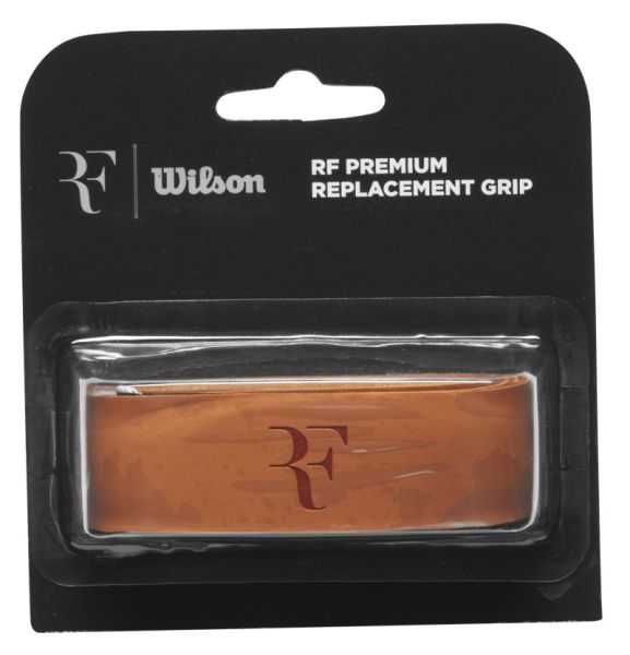 Základní omotávka Wilson RF Premium Replacement Grip 1P - Hnědý