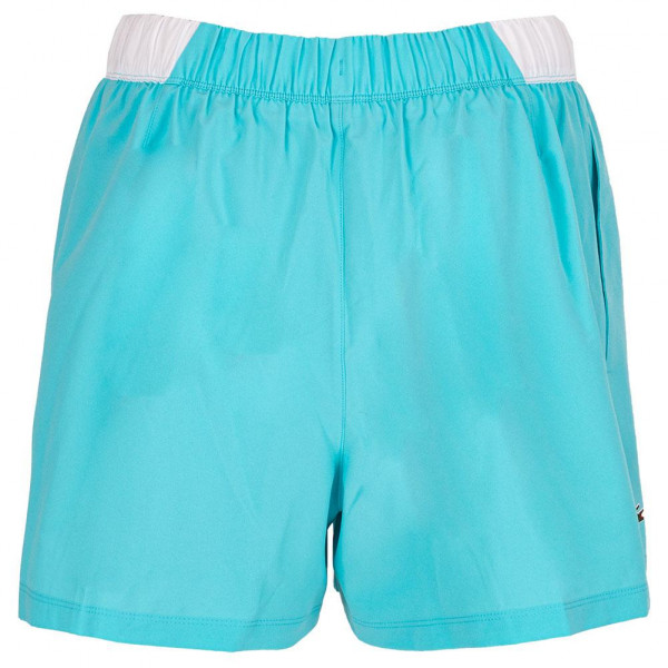 Shorts pour filles Lacoste Girls' Lacoste SPORT Roland Garros Culotte Skirt - turquoise/white/green