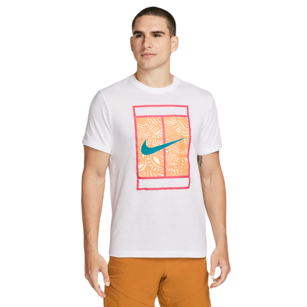 Męski T-Shirt Nike Court Dri-Fit Tennis T-Shirt - white