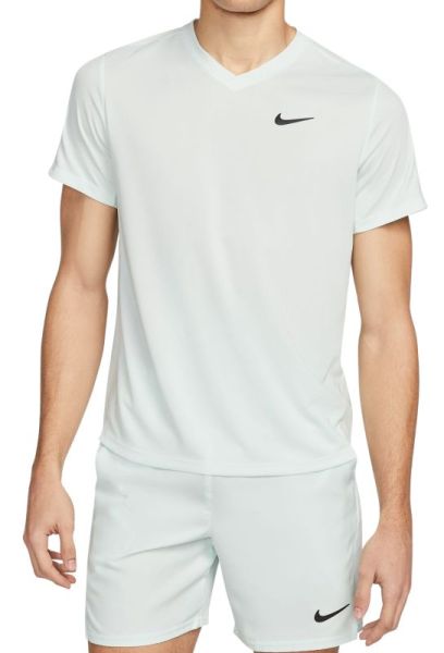 Men's T-shirt Nike Court Dri-Fit Victory - barely green/black