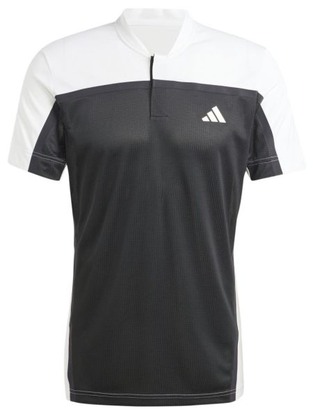 Ανδρικά Πόλο Μπλουζάκι Adidas Heat.Rdy FreeLift Pro Polo Shirt - black/white