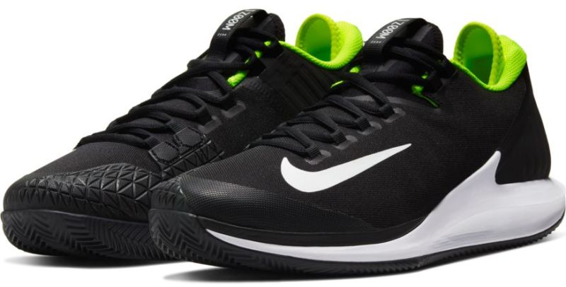 Nike Court Air Zoom Zero Clay - black/white/volt | Tennis Shop Strefa Tenisa | Zone