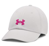 Tenisa cepure Under Armour Women's UA Blitzing Adjustable Cap - halo gray/rebel pink