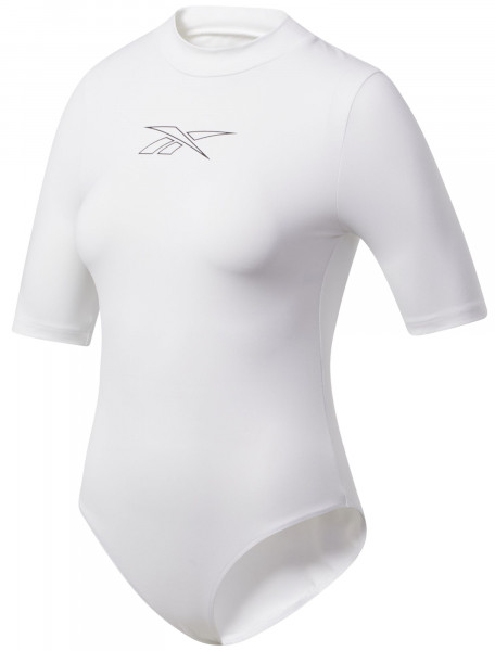 Damen T-Shirt Reebok Studio Bodysuit W - white