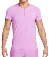 Herren Tennispoloshirt Nike Court Dri-Fit Adventage Slam Tennis Polo - rush fuchsia/white