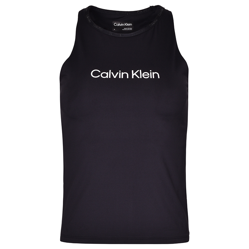 Дамски топ Calvin Klein WO - Tank Top W/Shelf Bra - black beauty, Tennis  Zone