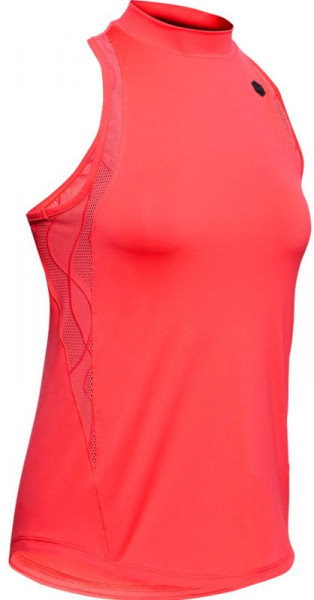 Women's top Under Armour Rush Vent Tank - coral