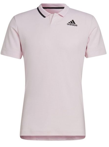 Ανδρικά Πόλο Μπλουζάκι Adidas US Series Polo - clear pink