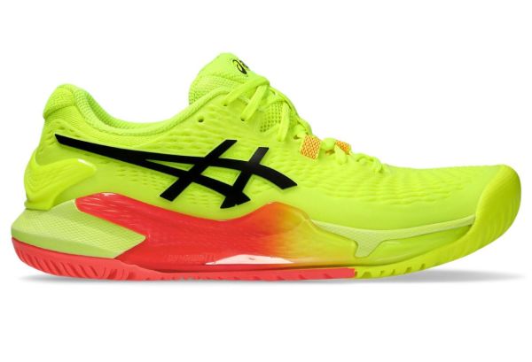 Scarpe da tennis da donna Asics Gel-Resolution 9 Paris - Giallo