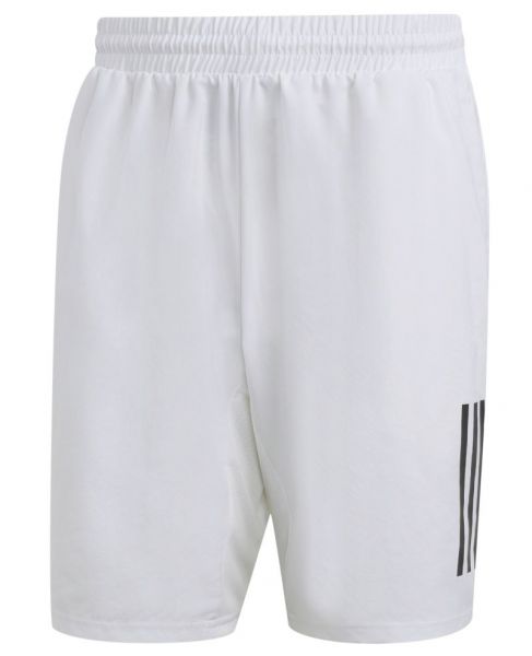 Shorts de tennis pour hommes Adidas Club 3-Stripes Tennis Shorts - white