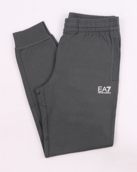 Męskie spodnie tenisowe EA7 Man Jersey Trouser - iron gate