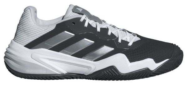 Vīriešiem tenisa apavi Adidas Barricade 13 M Clay - core black/cloud white/grey three