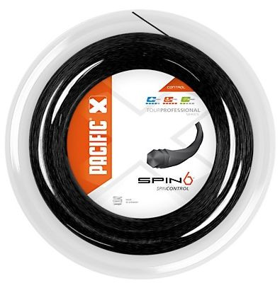 Cordes de tennis Pacific Spin6 Control (200 m)