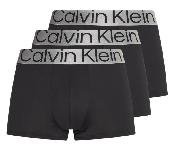  Calvin Klein Low Rise Trunk 3P - black