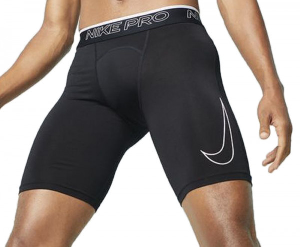 Men’s compression clothing Nike Pro Dri-Fit Short M - black/white