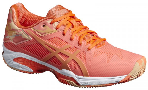 Asics Gel-Solution Speed 3 Clay L.E. W - flash coral/canteloupe/apricot ice