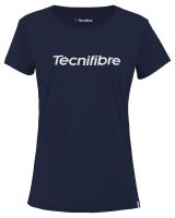 Marškinėliai moterims Tecnifibre Club Cotton Tee - marine