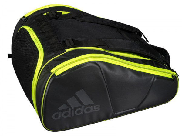 Padelio krepšys Adidas Racket Bag Pro Tour - black/lime