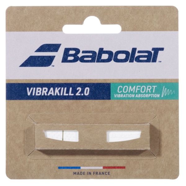 Vibration dampener Babolat Vibrakill 2.0 - White